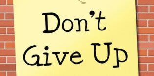 Continue your persistence for success